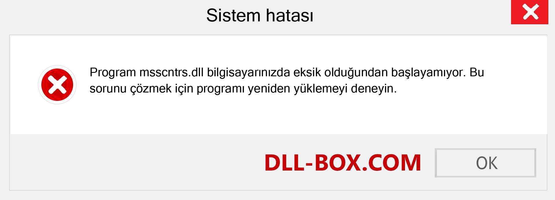 msscntrs.dll dosyası eksik mi? Windows 7, 8, 10 için İndirin - Windows'ta msscntrs dll Eksik Hatasını Düzeltin, fotoğraflar, resimler